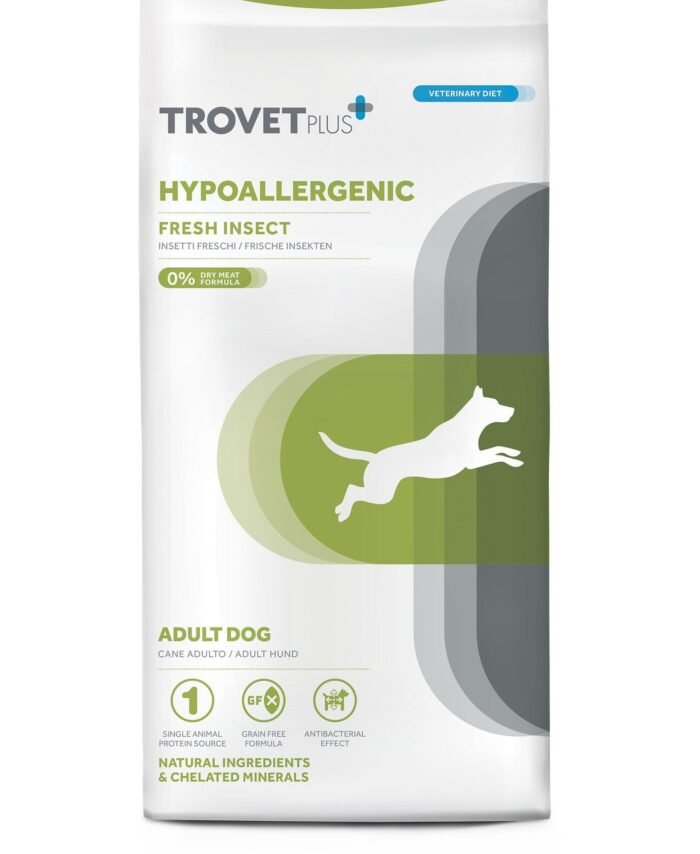 Trovet Plus Adult Dog Hypoallergenic Insect Veterinary Diets 10kg