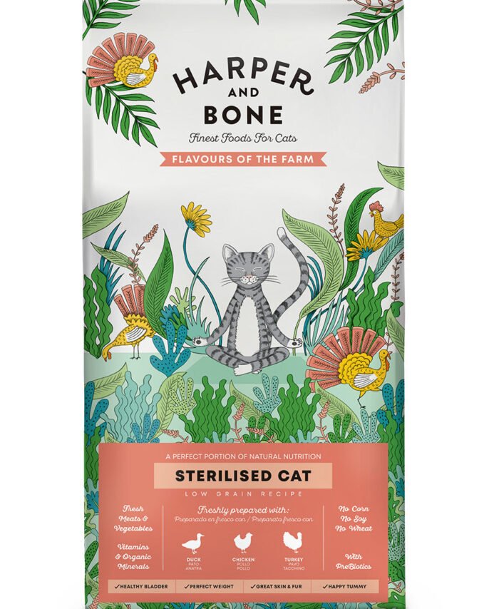 Harper and Bone Cat Sterilised Flavours of the Farm 2kg