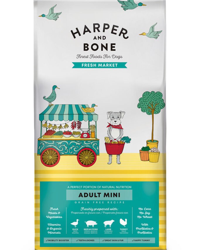 Harper and Bone Grain Free Adult Dog Mini Fresh Market 2kg