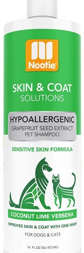Nootie Hypo-Allergenic germ Fighting Shampoo- Coconut Lime Verbena 16Oz
