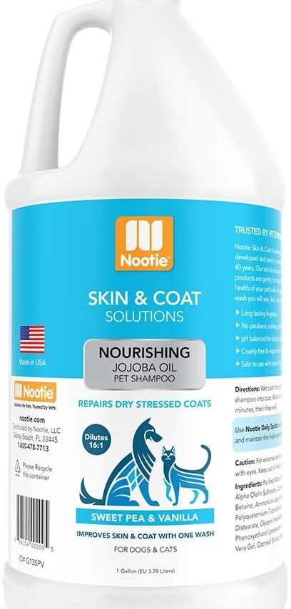 Nootie Shampoo Refreshing Shampoo Sweet Pea Vanilla gallon (3.78 Litres)