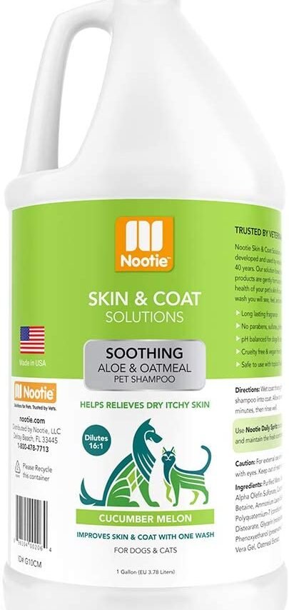 Nootie Shampoosoothing Aloe Oatmeal Shampoo Cucumber Melon gallon (3.78 Litres)
