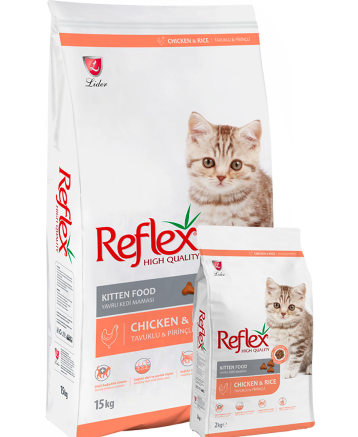 Reflex Kitten Food Chicken and Rice 15 Kg