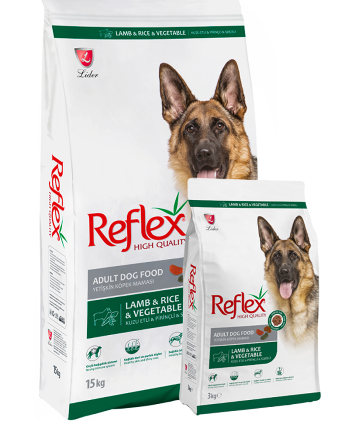 Reflex Adult Dog Food Lamb And Rice & Vegetable 15 Kg