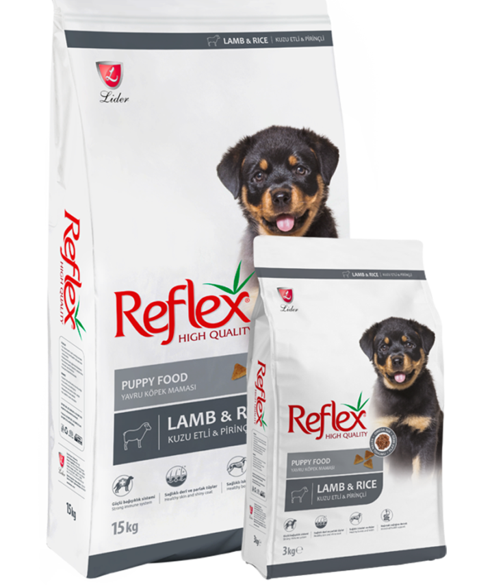 Reflex Puppy Food Lamb And Rice 15 Kg