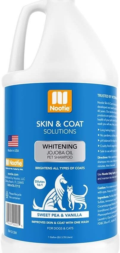 Nootie Whitening Shampoo - Sweet Pea Vanilla Gallon (3.78 Litres)