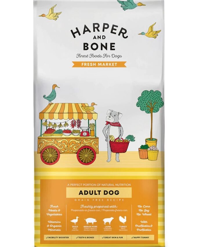 Harper & Bone Adult Dog Medium/large Fresh Market - 3kg