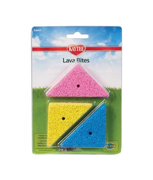 Kaytee Super Pet Lava Bites Small Animal Chews 3pk